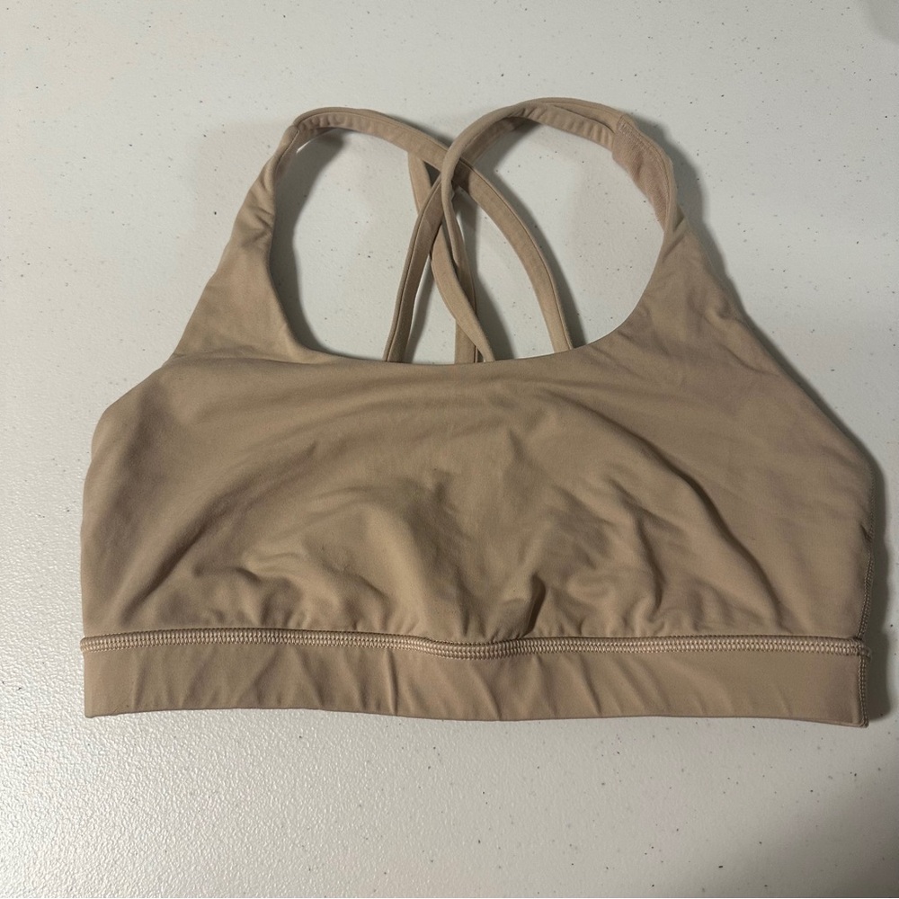 Lululemon Athletica Beige Sports Bra